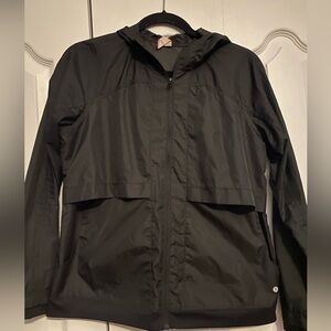 Layer 8 Women's Black Hooded Windbreaker